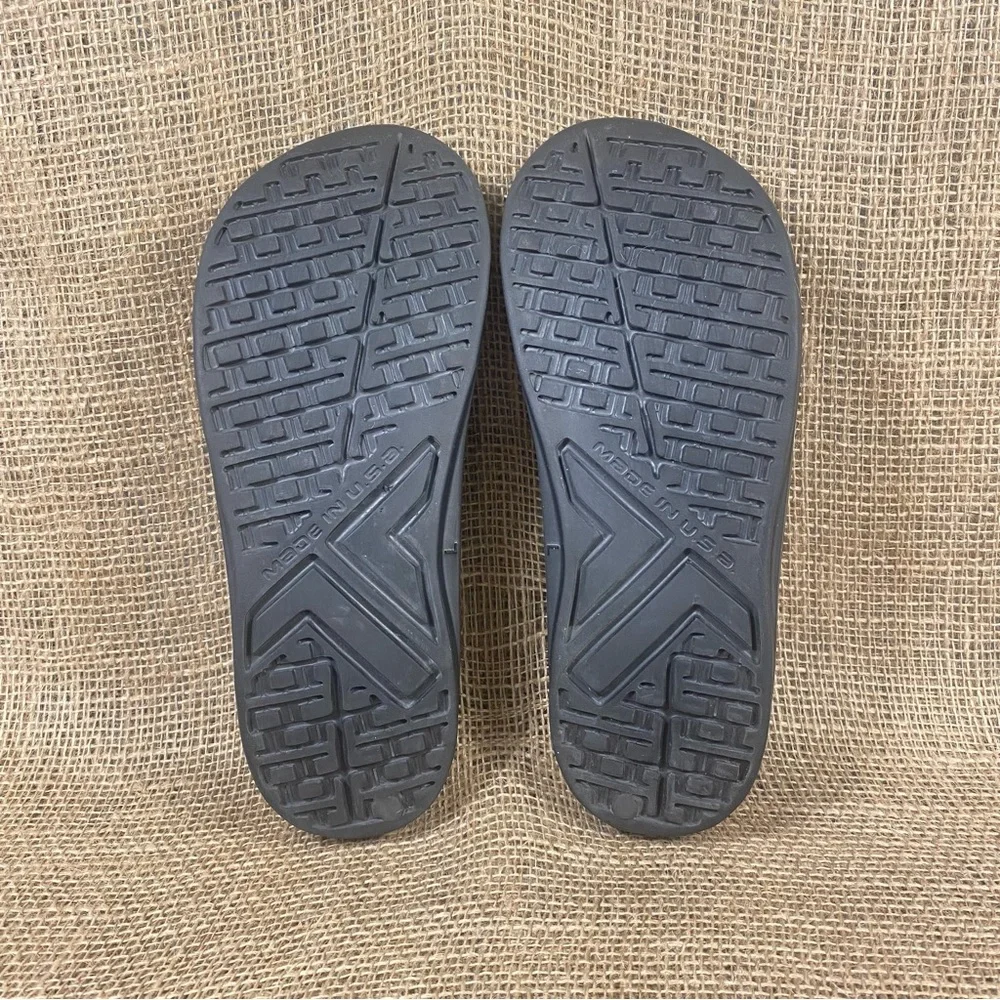 TELIC Sandal Energy Flip Flop Black wedge slip on waterproof size L 11 - Picture 10 of 10